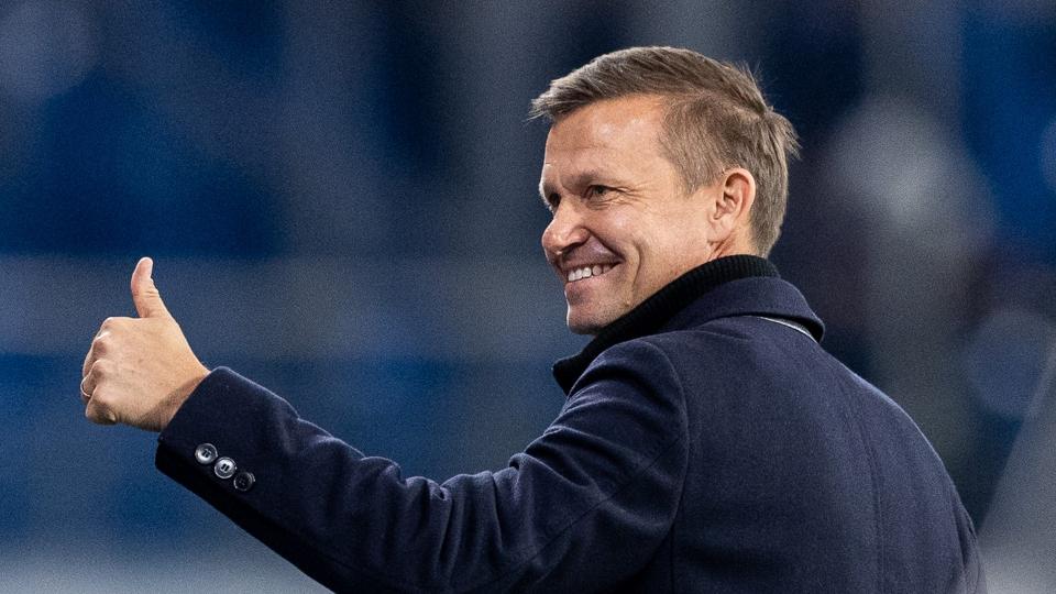 Jesse Marsch while managing RB Leipzig Jesse Marsch while managing RB Leipzig